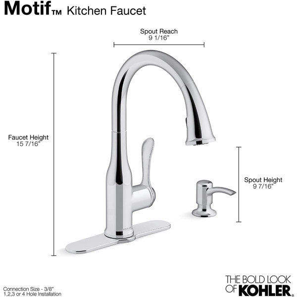 Delta Berkley Pull Down Single Handle Kitchen Faucet with MagnaTite
